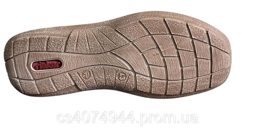 Сандалі чоловічі Rieker 03078-25 нубук коричневі 03078-25 фото